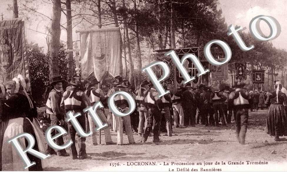 la procession au jour  de la Grande Troménie