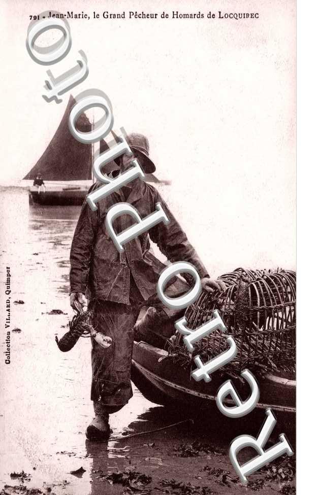 Jean Marie le grand pecheur de Homards de Locquirec