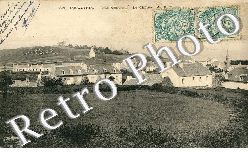 vue generale Le chateau de P. Zaccone