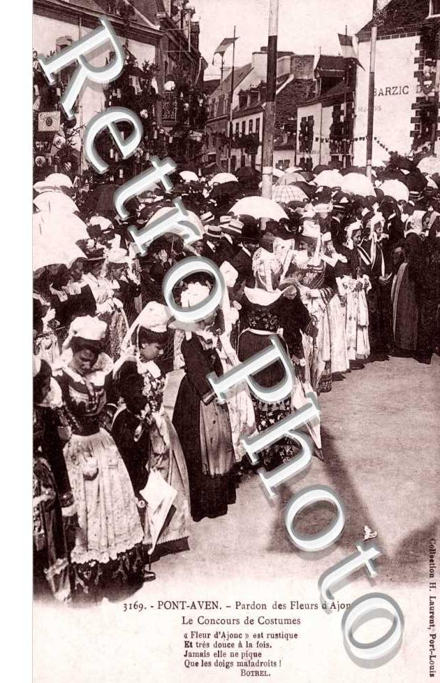 le Pardon des Fleurs d'Ajones, le Concours de Costumes