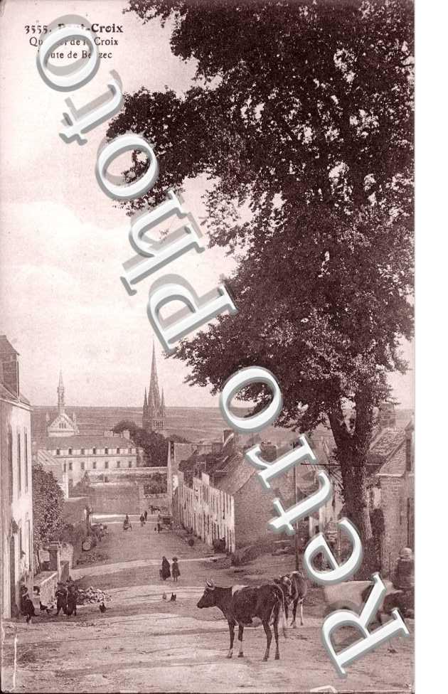 Quartier de la Croix, Route de Beuzec