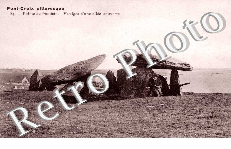 Pointe de Poulhan, Vestiges d'une allee couverte