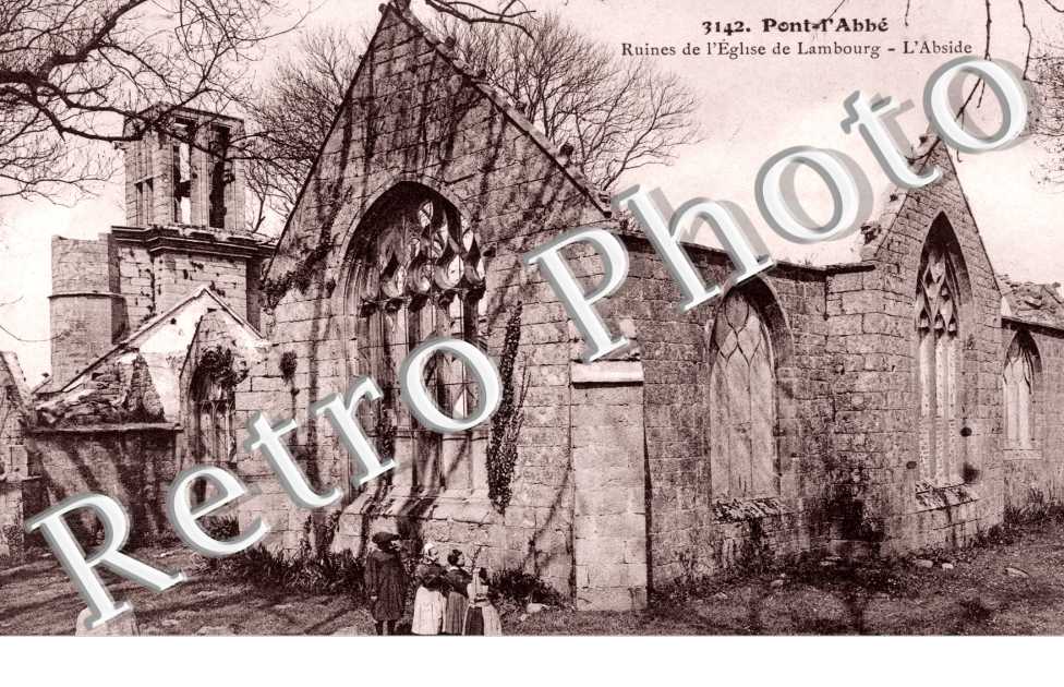 RUines de l'Eglise de Lambourg