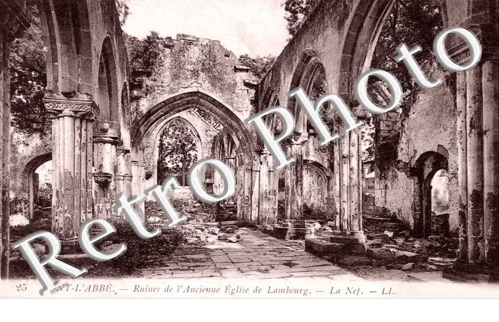 RUines de l'Ancienne Eglise de Lambourg