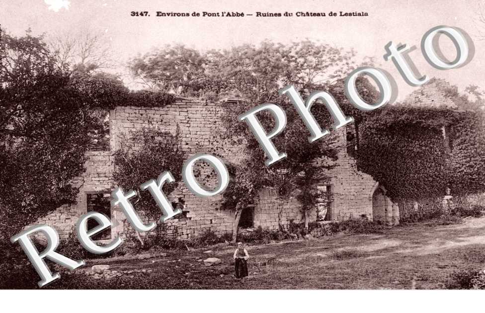 RUines du Chateau de Lestiain
