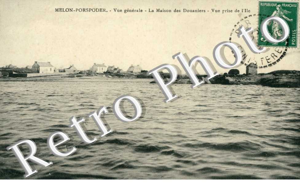Vue generale, la Maison des Douaniers, Vue prise de l'Ile