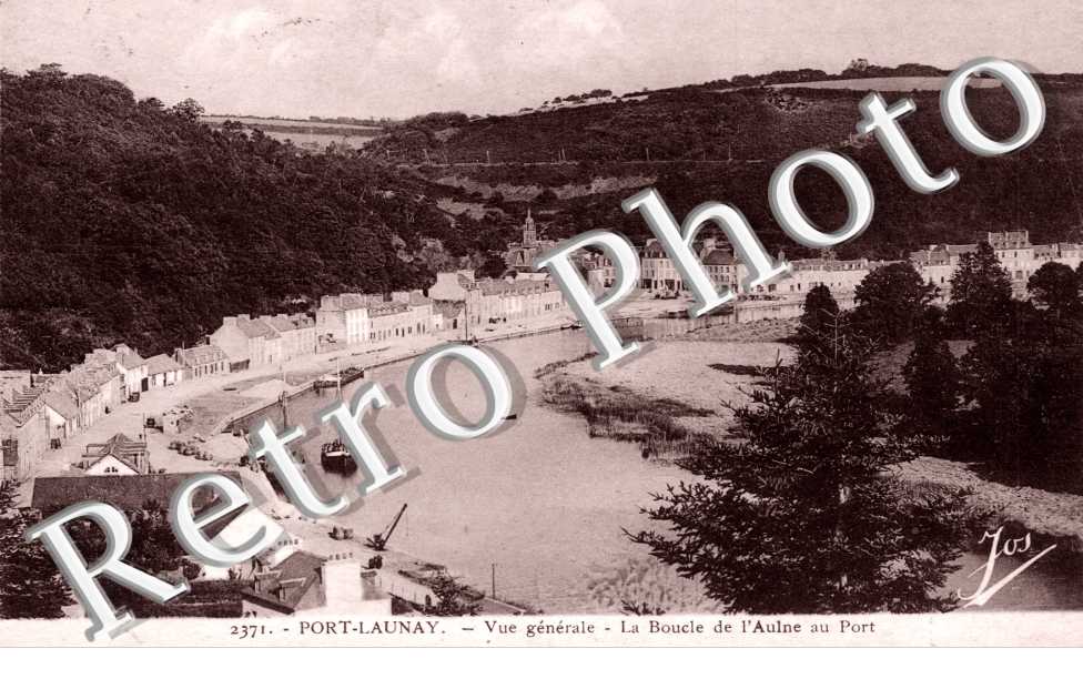 Vue generale la Boucle de l'Aulne au Port