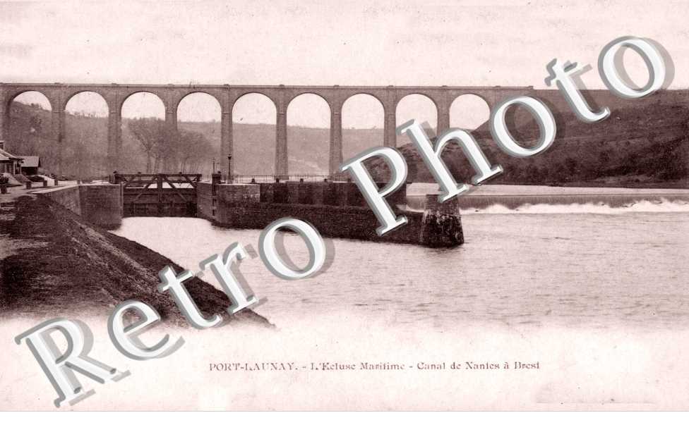 l'Ecluse Maritime, Canal de Nantes a Brest