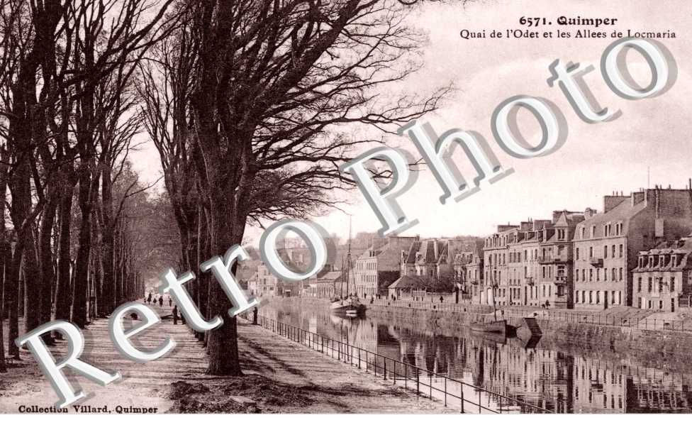 quai de l'Odet et les Allees de Locmaria