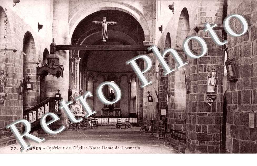 Interieur de l'Eglise Notre Dame de Locmaria