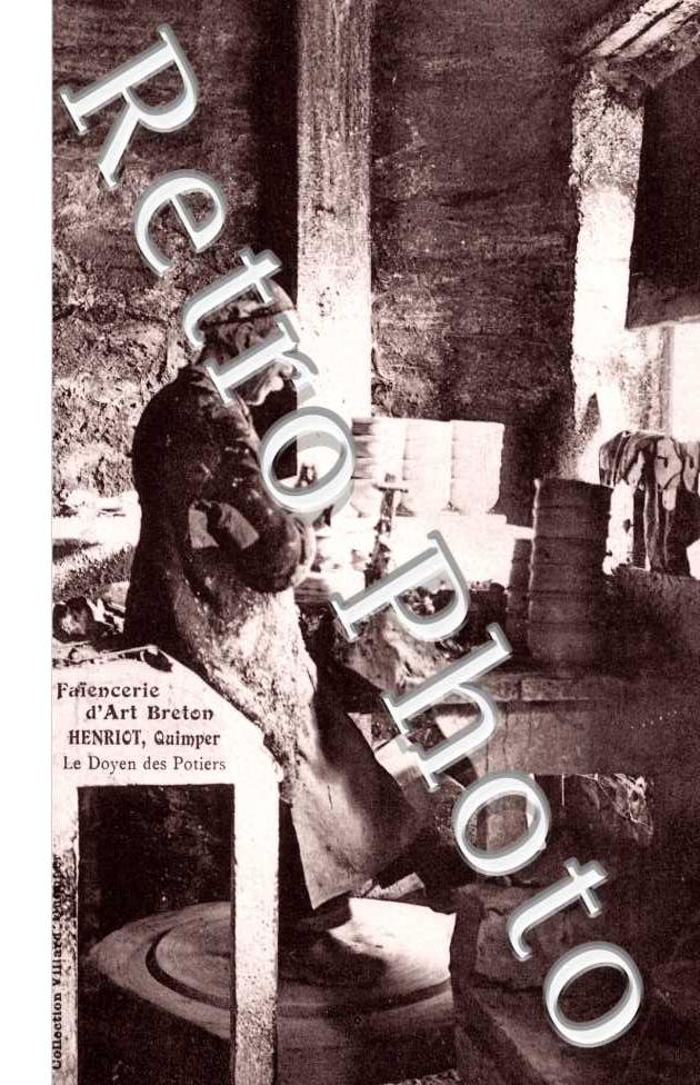Faiencerie d'art breton - Henriot - doyen des potiers