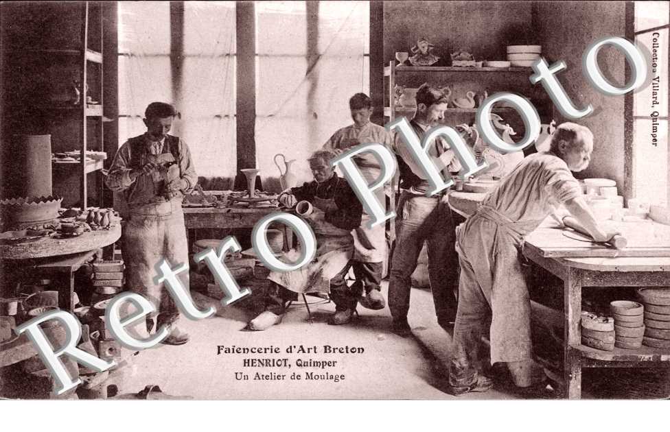 faiencerie - Henriot - atelier de moulage
