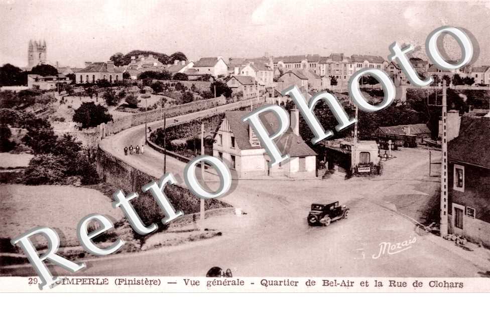 Vue Generale, Quartier de Bel-Air et la Rue de Clohars