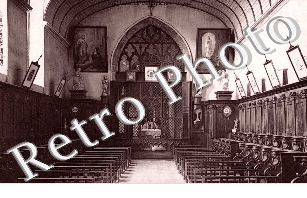Ursulines de Quimperle, interieur de la Chapelle