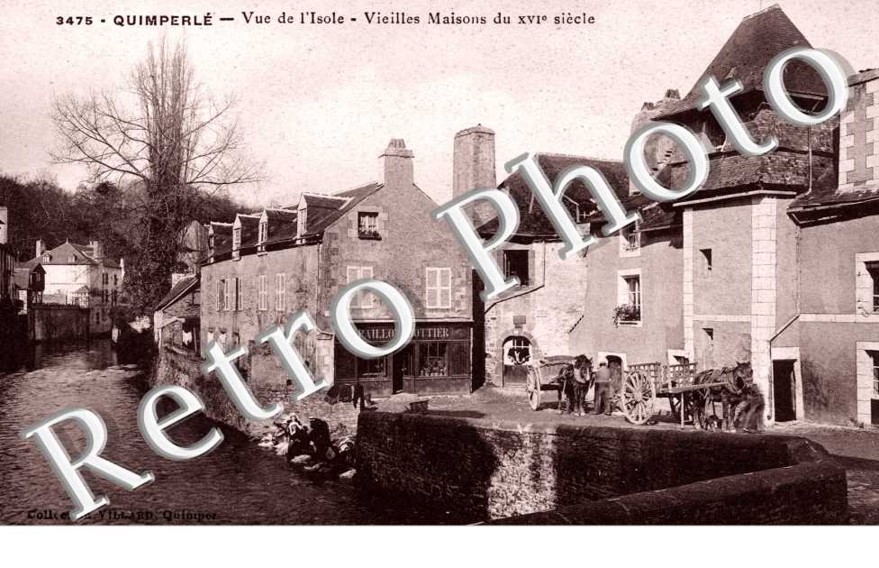 Vue de l'Isole, Vieilles Maisons du XVIeme siecle