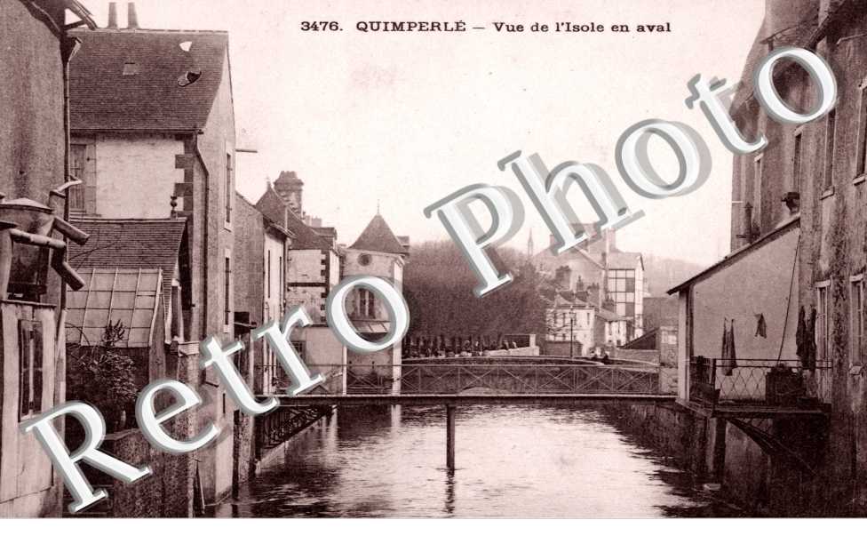 Vue de l'Isole en aval