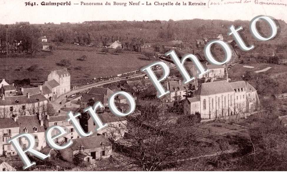 Panorama du Bourg-Neuf, la Chapelle de la Retraite
