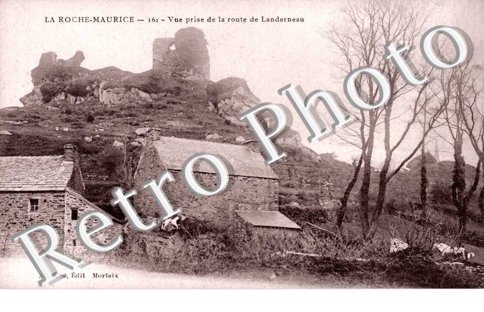 vue prise de la route de Landerneau