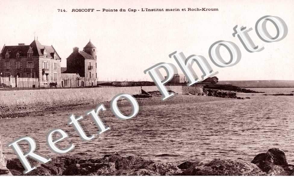 Pointe du Cap, l'Institut marin et Roch Kroum