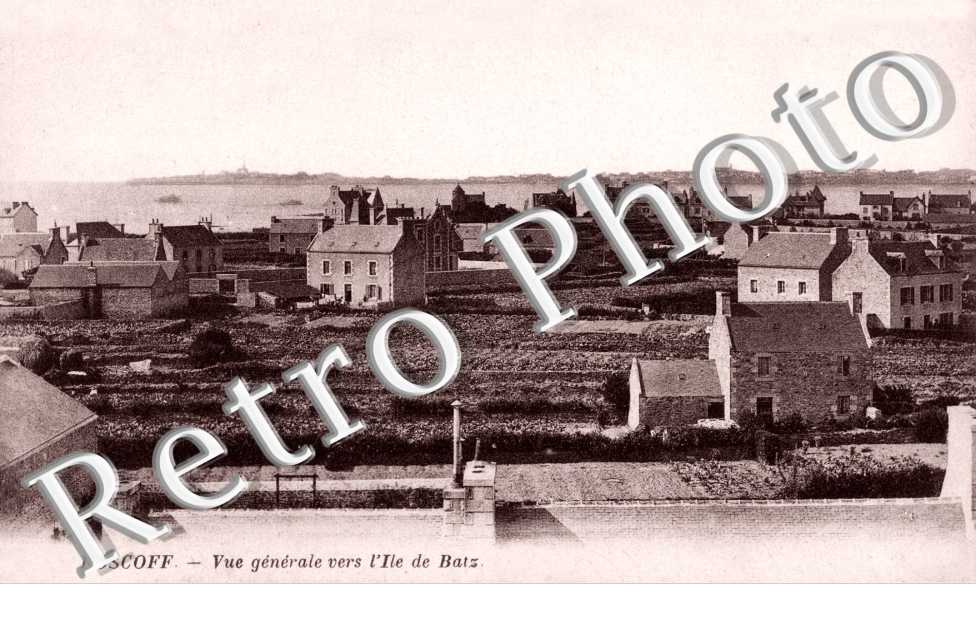 Vue generale vers l'Ile de Batz