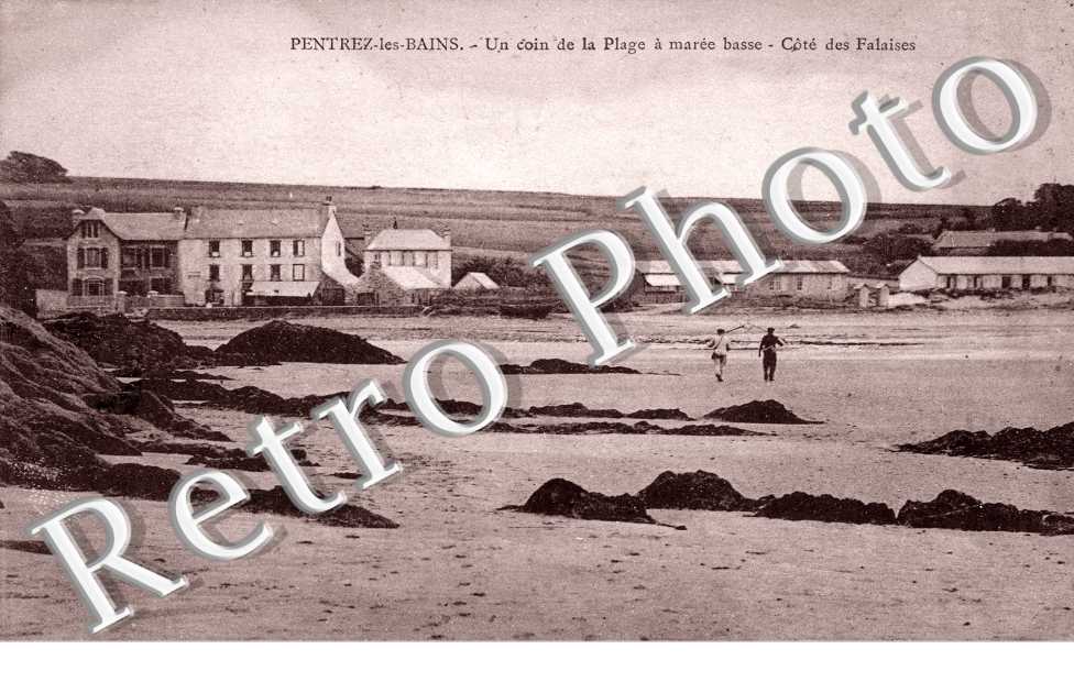 Pentrez les Bains, Plage a maree basse
