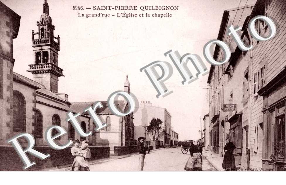 L'eglise et la chapelle - la grand'rue