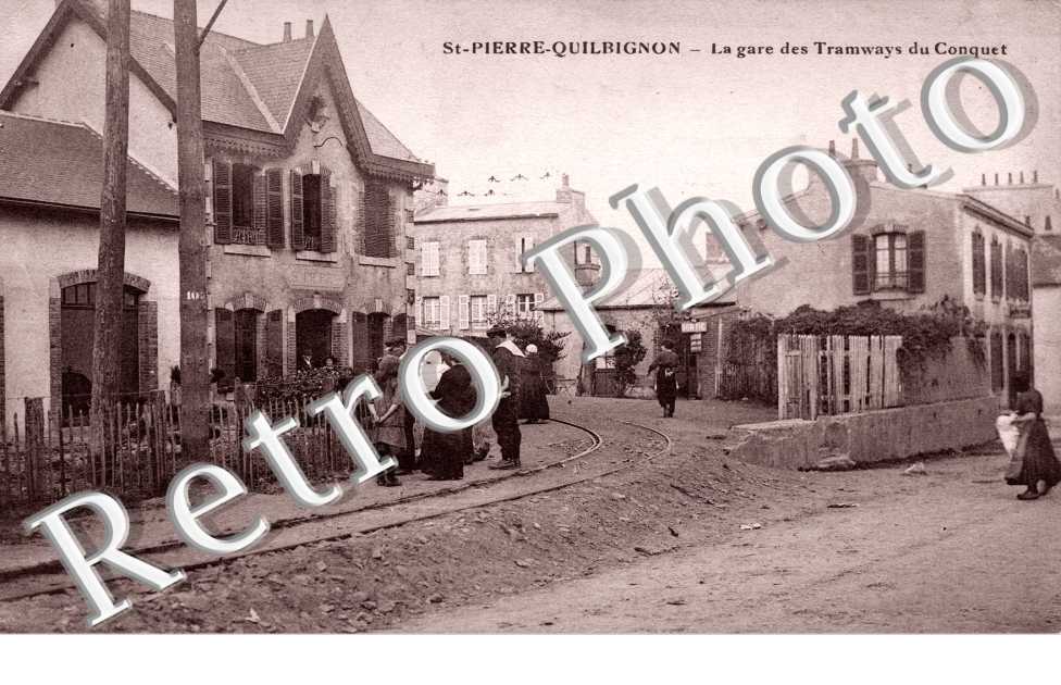 La gare des tramways du Conquet