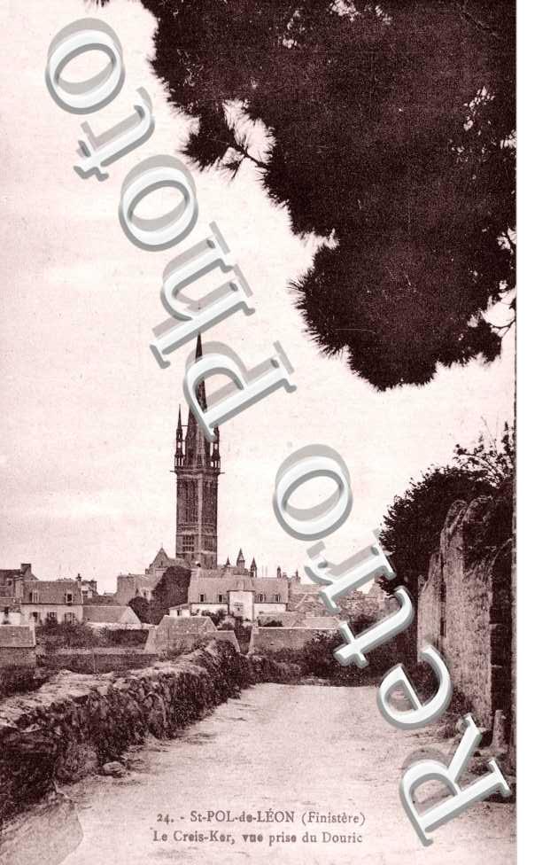 le Creis-Ker, Vue prise du Douric