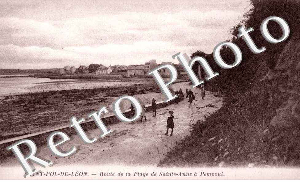 Route de la PLage de Sainte-Anne a Pempoul