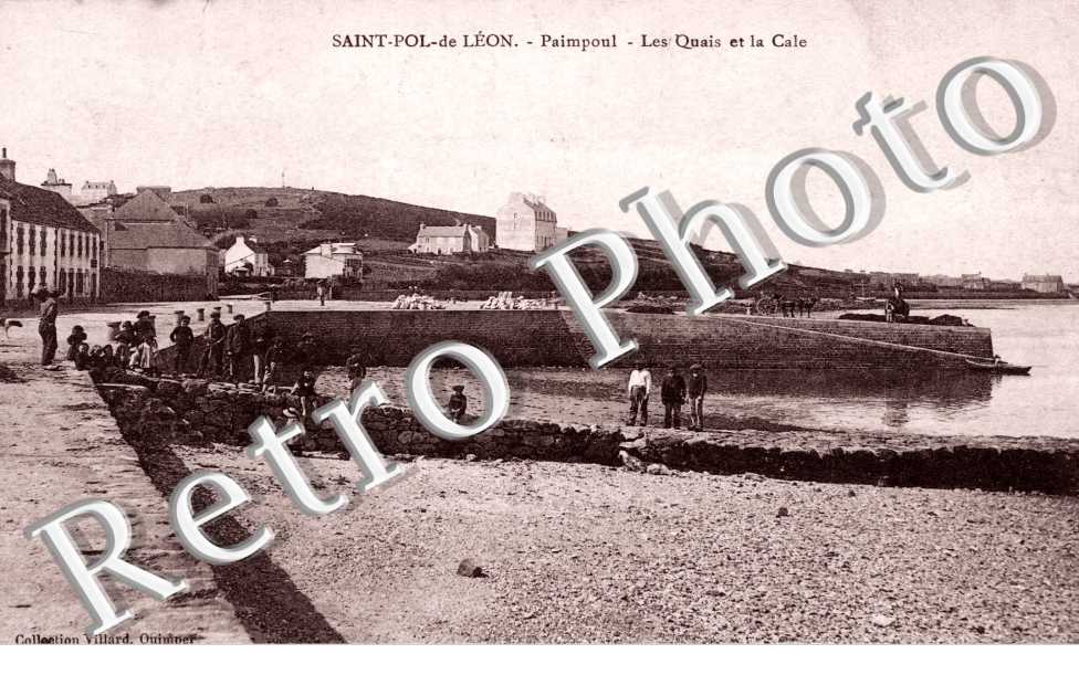 Paimpoul, les Quais et la Cale
