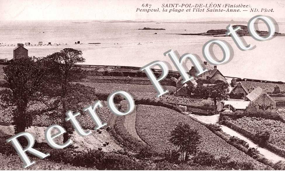 Pempoul, la PLage et l'Ilot Sainte-Anne
