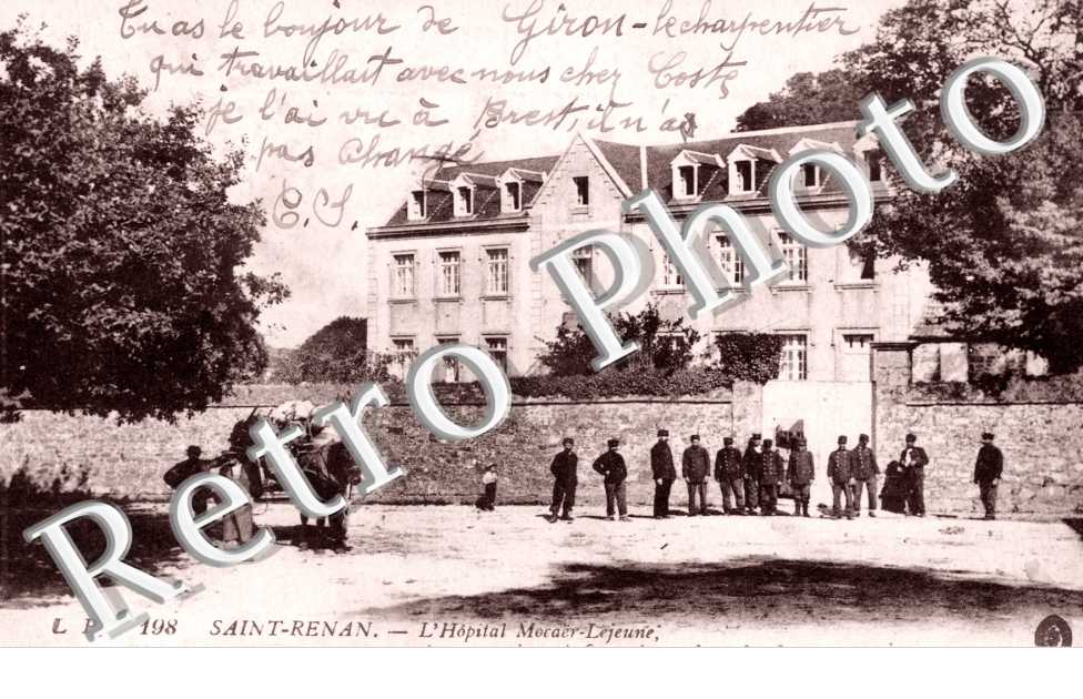 L'Hopital Mocaer-Lejeune tranforme en Infirmerie pendant la Guerre