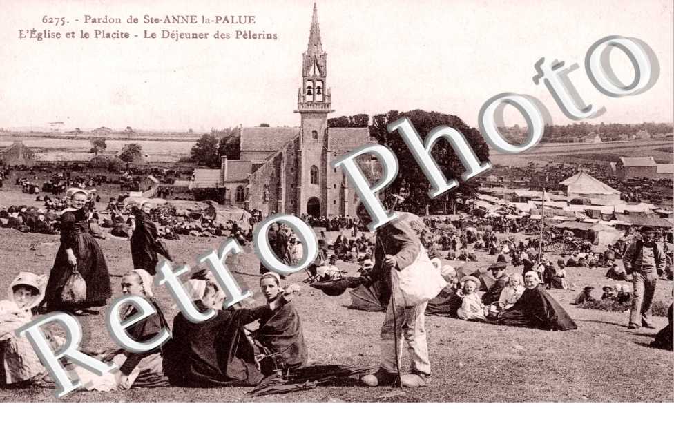 l'eglise et le placite, le dejeuner des pelerins