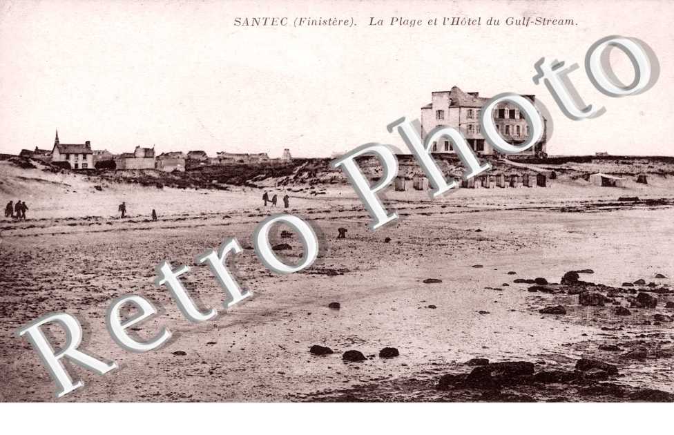 la Plage et l'Hotel du Gulf-Stream