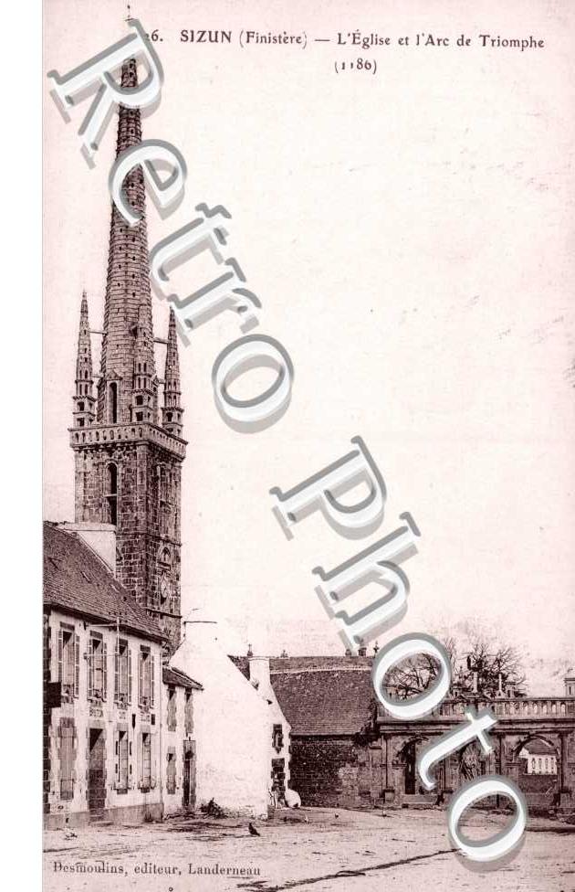 l'Eglise et l'Arc de Triomphe