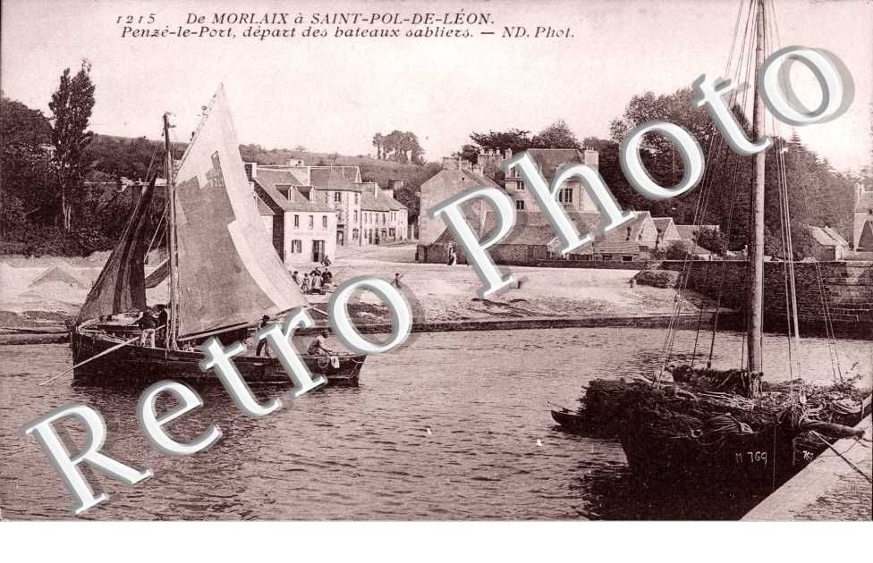 depart des bateaux sabliers