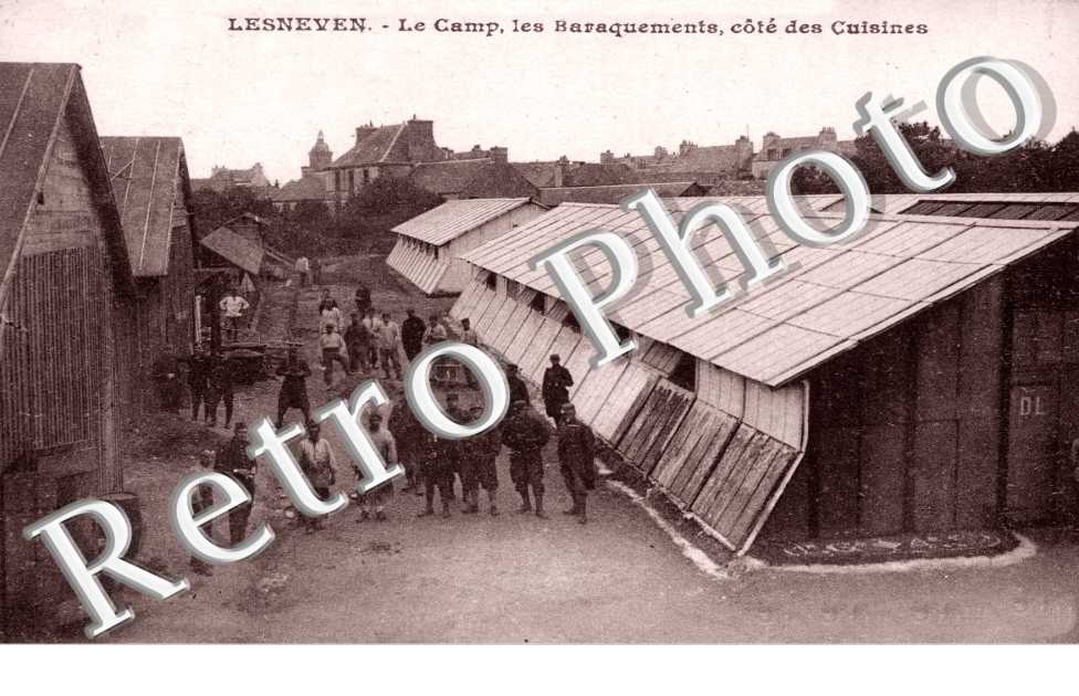 le Camp, les Baraquements, Cote des Cuisines