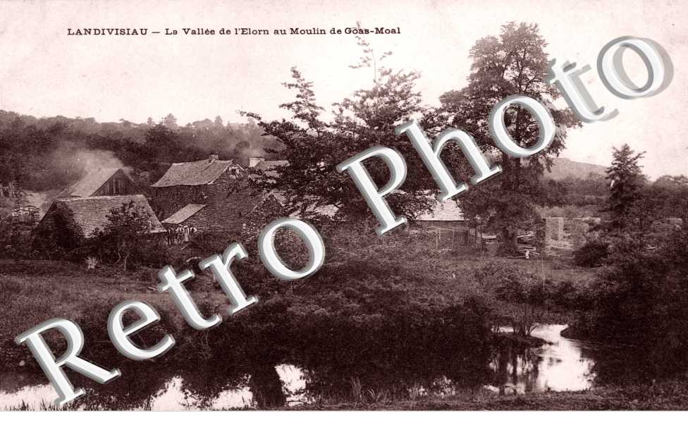 la Vallee de l'Elorn au Moulin de Goas-Moal