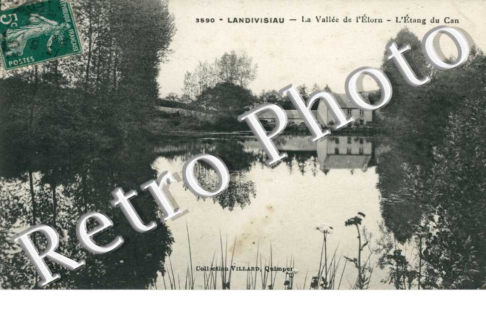 la Vallee de l'Elorn, l'Etang du Can