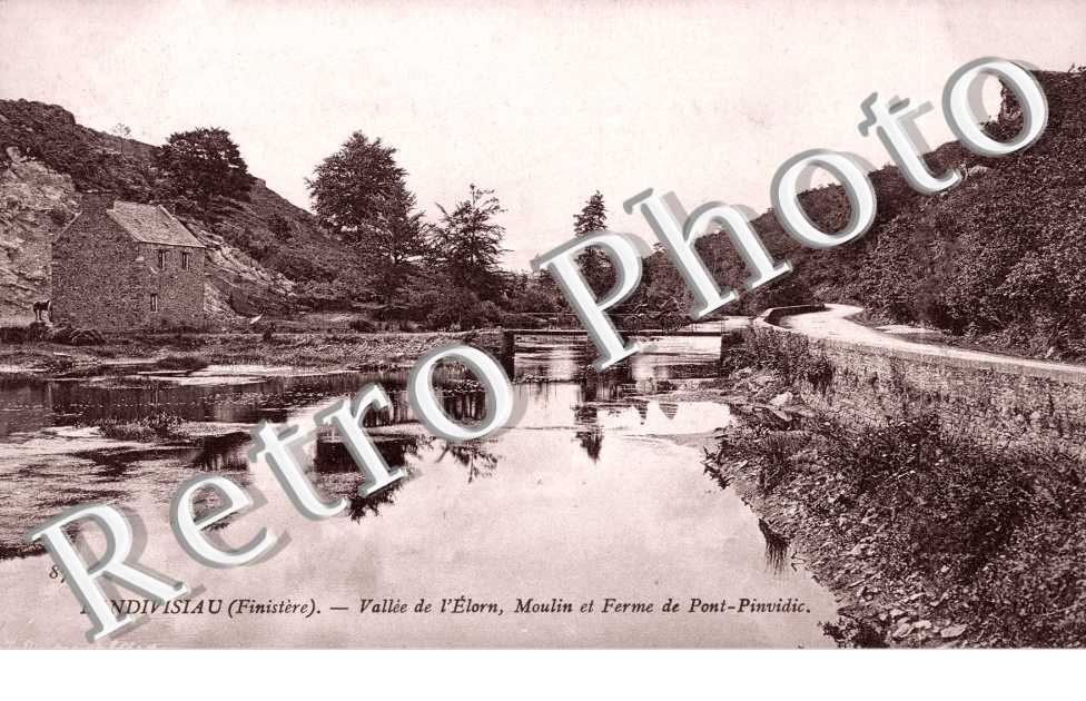 la Vallee de l'Elorn, Moulin et Ferme de Pont-Pinvidic