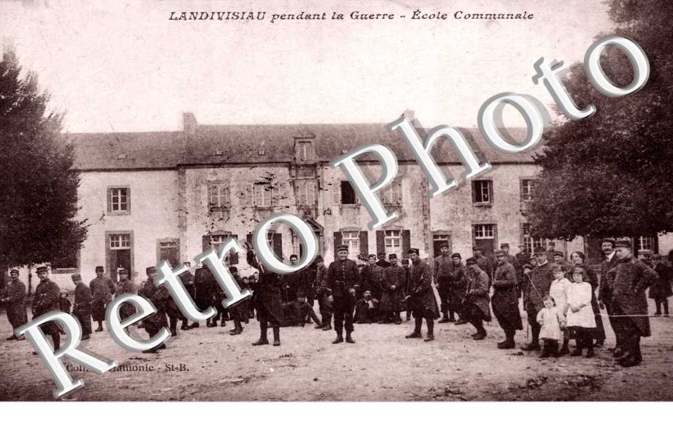 Ecole communale, Landivisiau pendant la Guerre