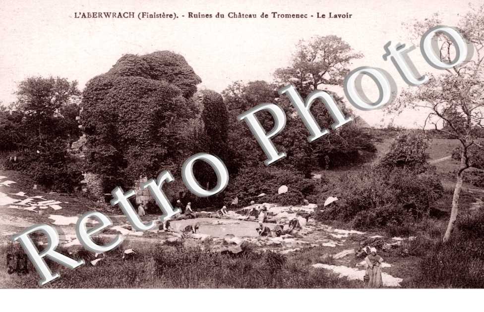 Ruines du Chateau de Tromenec, le Lavoir