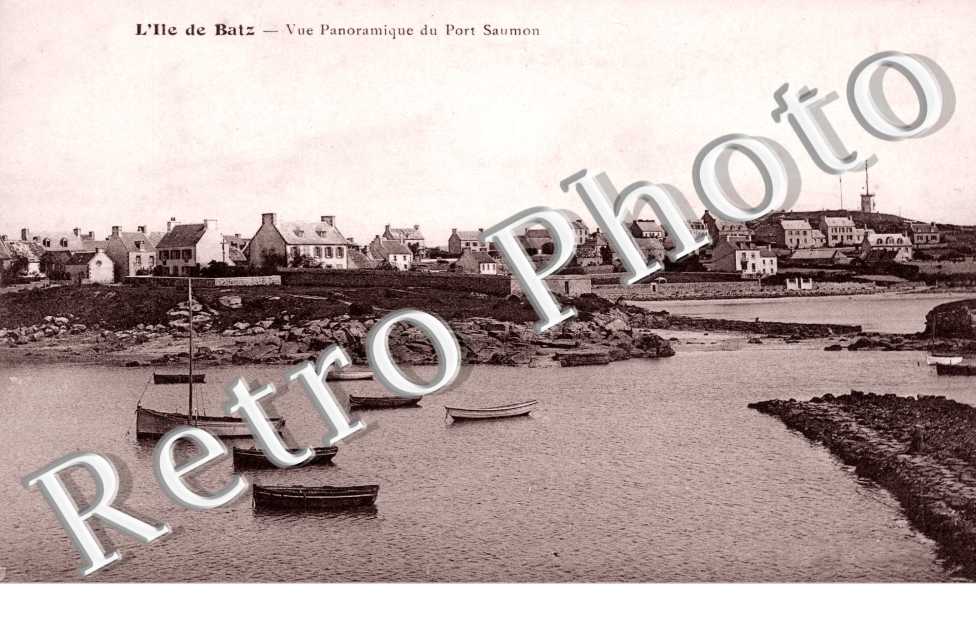 Vue panoramique du port Saumon