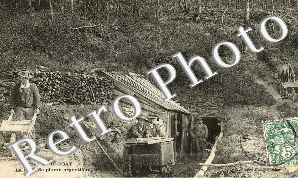 La mine de plomb argentifere