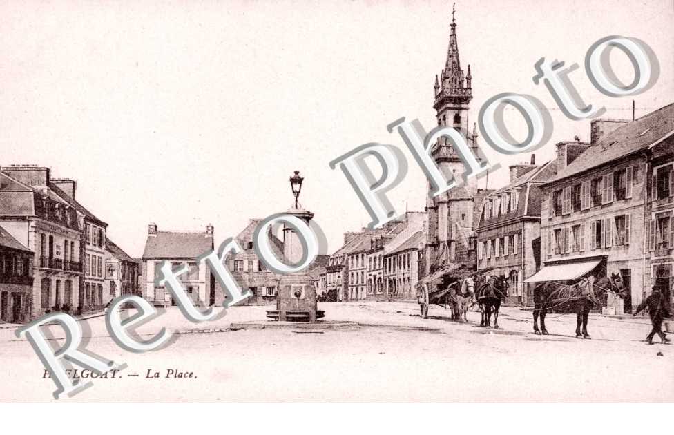 Vue du Port et l'Eglise