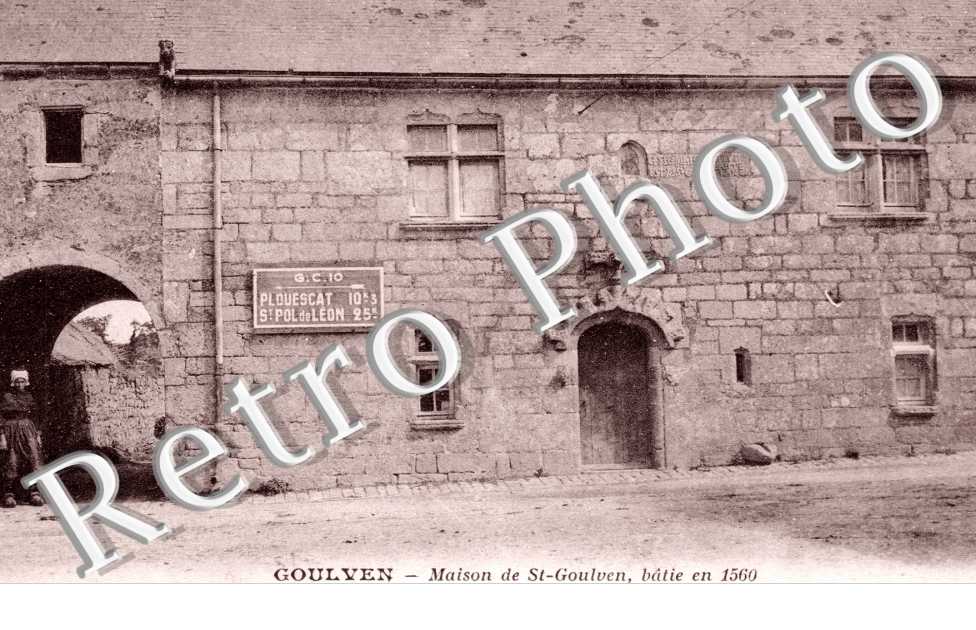 Maison de Saint-Goulven batie en 1560