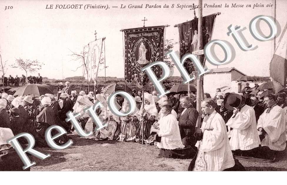 le grand pardon du 8 septembre, pendant la messe en plein air