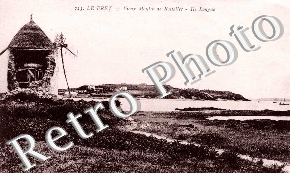 Le Fret - Vieux Moulin de Rostellec, Ile Longue