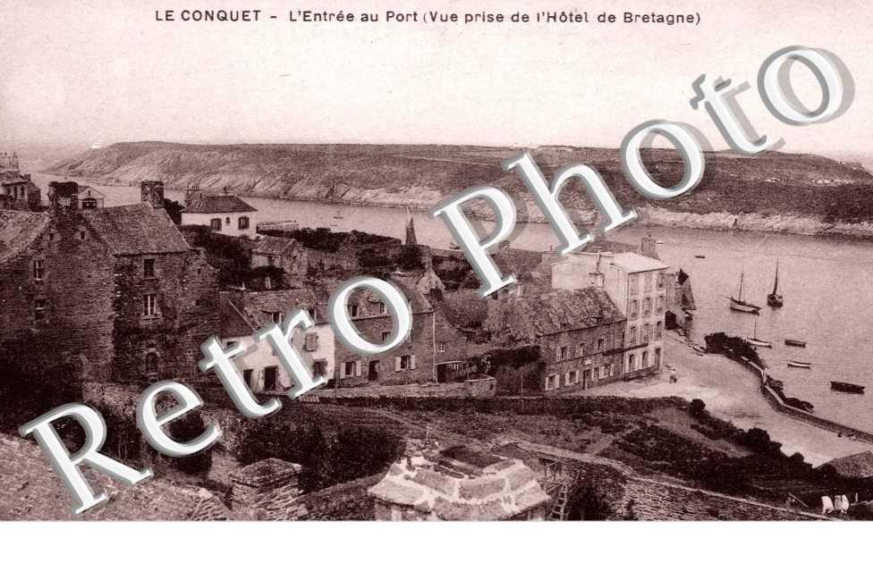l'Entree au Port, Vue prise de l'Hotel de Bretagne