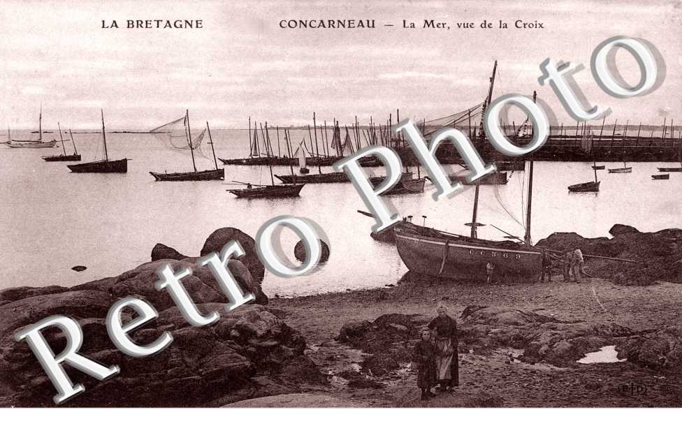 la mer, vue de la Croix